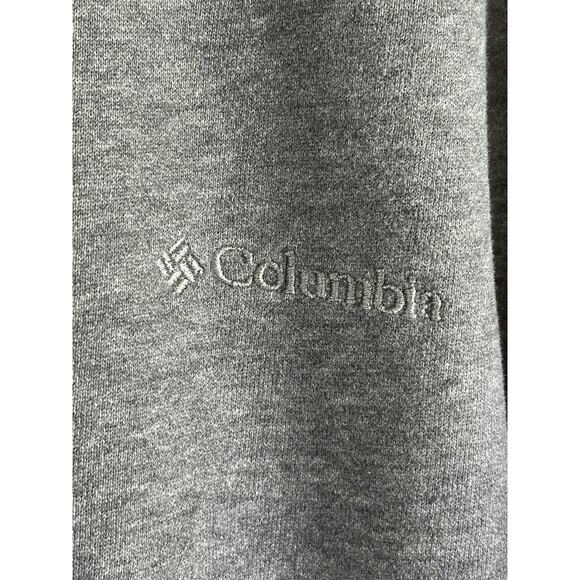 Columbia Mens Sweater 1/4 Zip Pullover Fleece Gray X-Large Heavy Winter - Picture 3 of 16